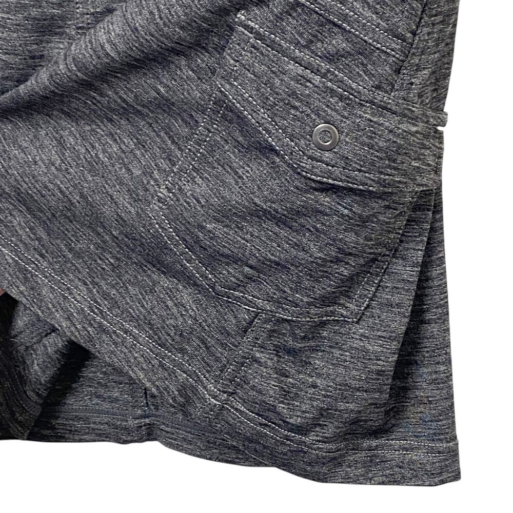 KUHL Skort Womens M Medium Charcoal Gray Pull On Elastic Waist Tennis Golf - Picture 4 of 6